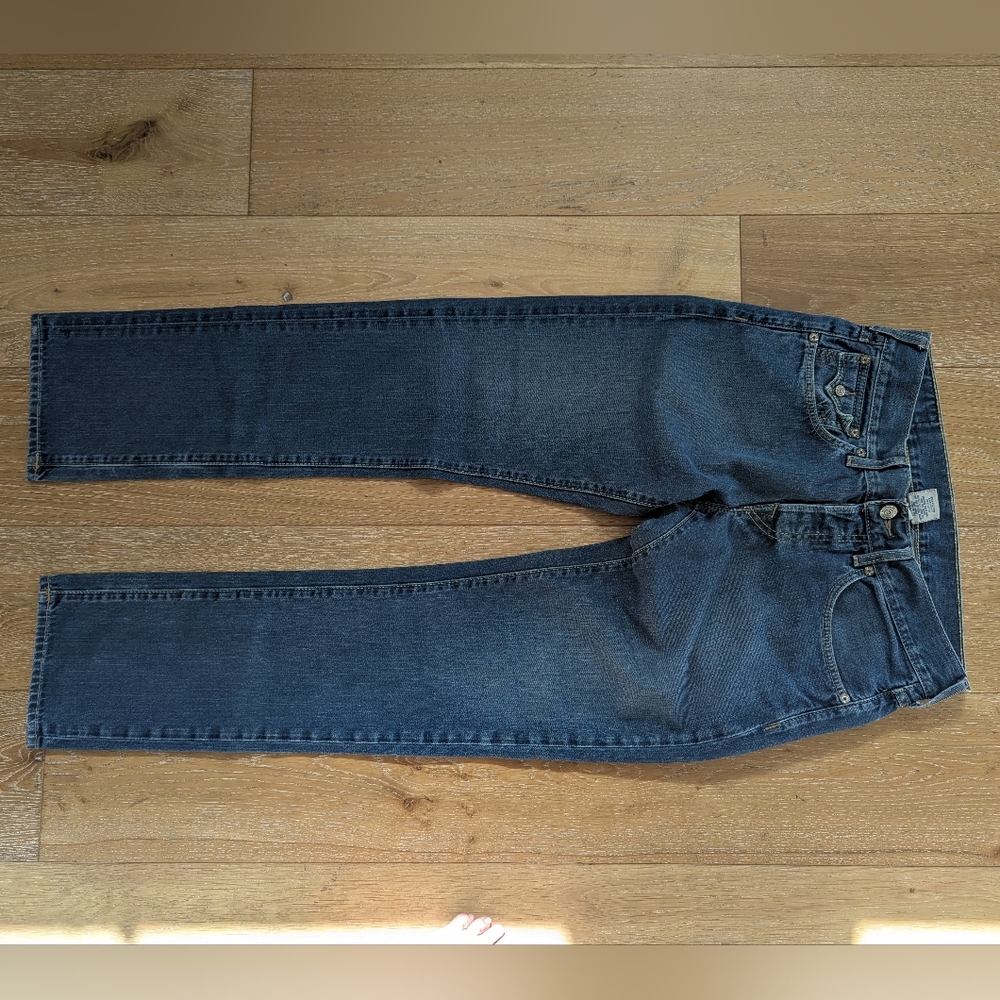 True Religion Men's Straight Jeans - Blue